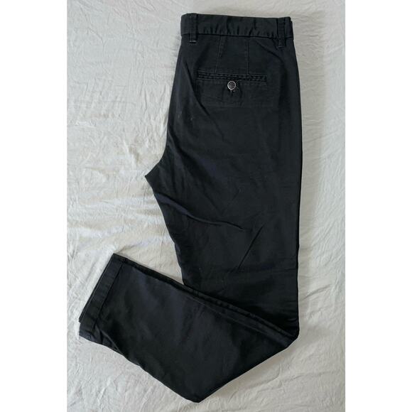 Perk Other - Perk Slim Fit Stretch Flat Front Cotton Chino Pants. Black, Men's 33X30.5. EUC!